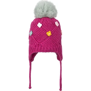 Kız Bebek Bere 0 - 18 Ay  K9600 Pembe