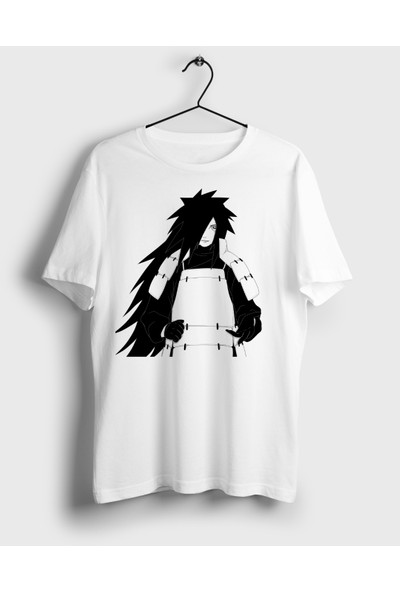 Animepazarı Efsanevi Shinobi Uchiha Madara Naruto Unisex Anime T-shirt