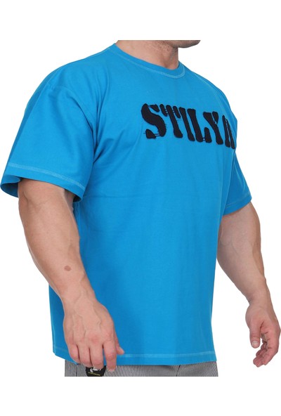 Stilya 6320 Erkek Geniş Kesim Pamuklu Tişört