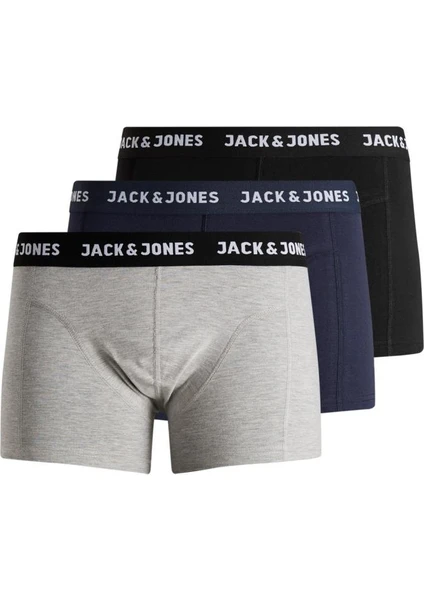 Jack & Jones Erkek Boxer 3 Lü Paket