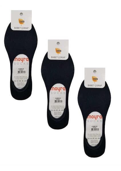 Moyra 6'lı Paket Silikonlu Modal Erkek Babet Çorap fiyatları