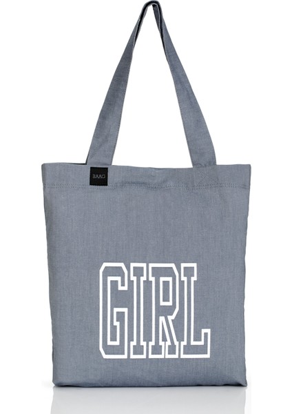 Tasarım Girl Pamuklu Çanta