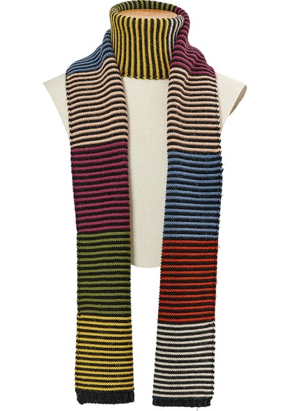 Unisex Avoca Atkı Fo 4540 Multi Siyah