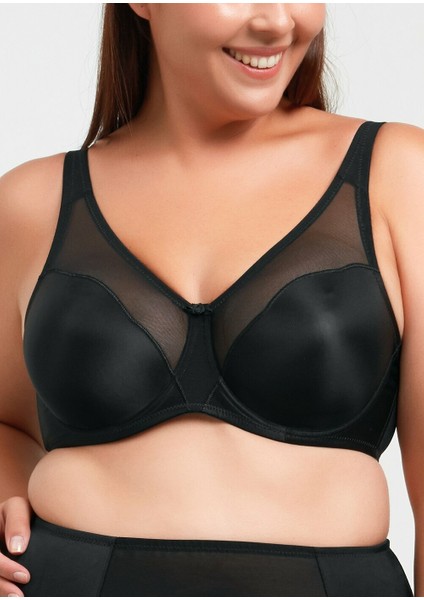 Rosa Minimizer Toparlayıcı Sütyen - Siyah