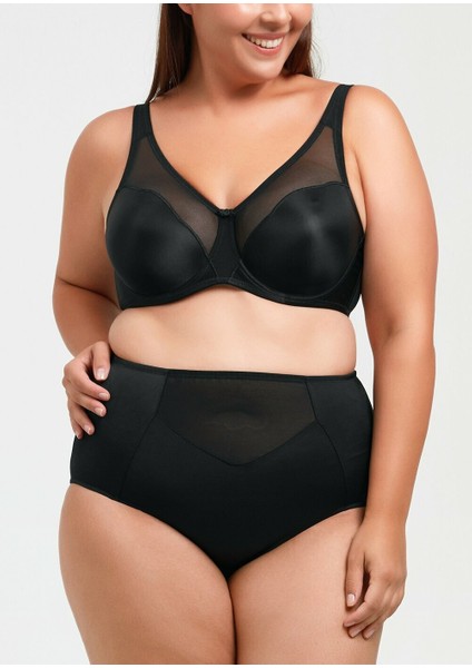 Rosa Toparlayıcı Slip Külot - Siyah