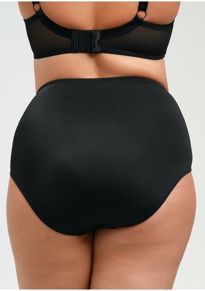 Rosa Toparlayıcı Slip Külot - Siyah