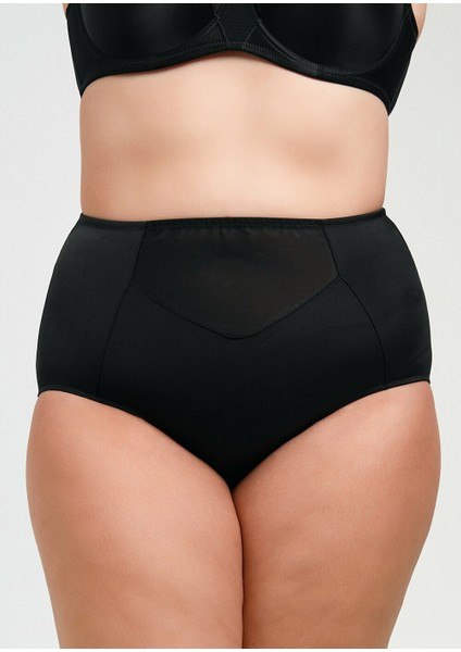 Rosa Toparlayıcı Slip Külot - Siyah