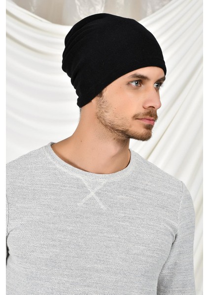 Tena Moda Erkek Siyah Polar Boyunluk