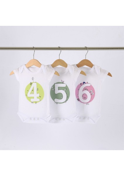 Organik Gots Sertifikalı 4-5-6 Aylık Body Set