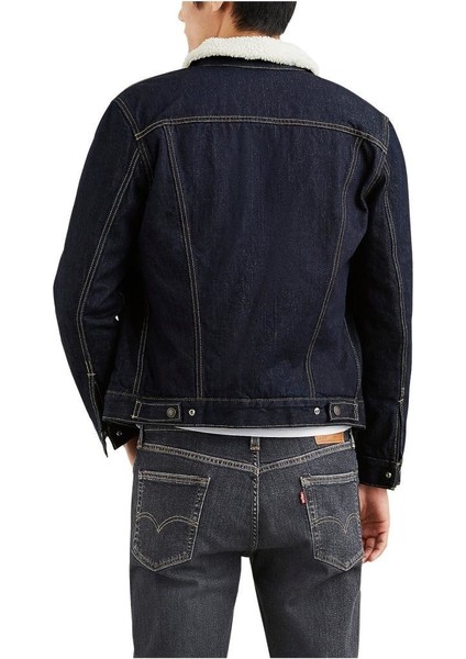 Type 3 Sherpa Trucker Juniper Koyu İndigo Erkek Trucker fiyatları