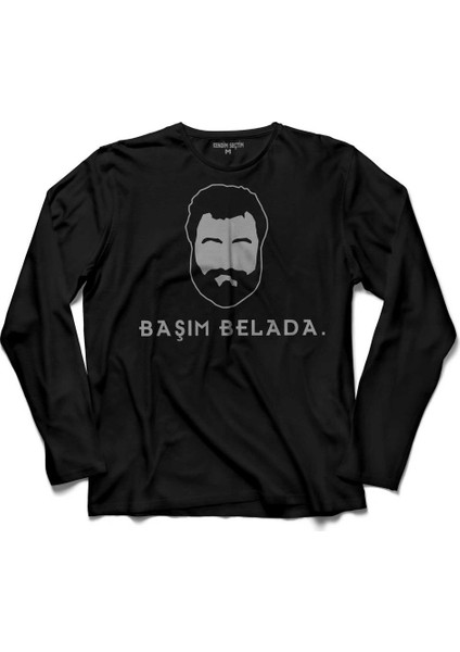Ahmet Kaya Başim Belada 2 Uzun Kollu Tişört