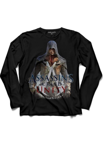 Assassins Assassin'S Creed Unity 4 5 Iv 2 Uzun Kollu Tişört