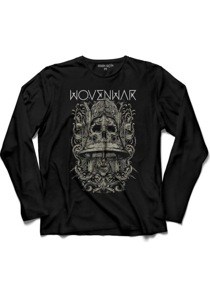 Ben Sahar Behemoth Metal Rock Kuru Kafa Skull Uzun Kollu Tişört