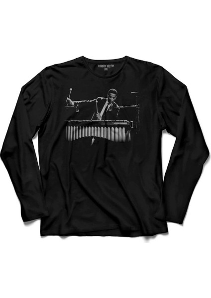 Bobby Hutcherson American Jazz Caz Müzik Uzun Kollu Tişört