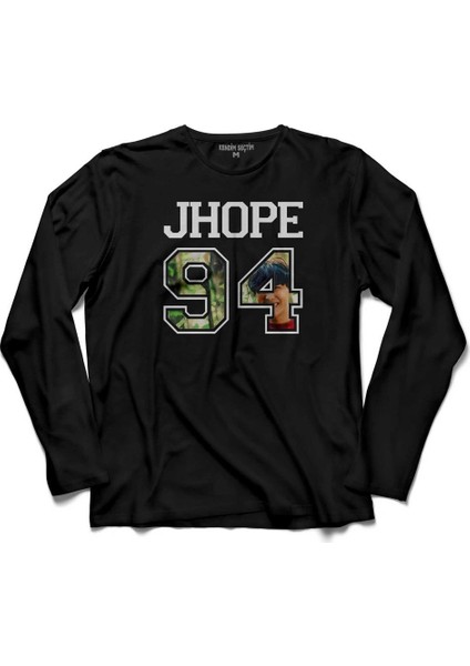 Bts Bangtan Boys J Hope 95 1995 J-Hope Jimin Uzun Kollu Tişört