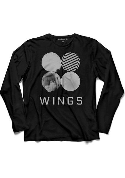 Bts Bangtan Boys Jimin Wings 95 Jhope 94 1994 Uzun Kollu Tişört