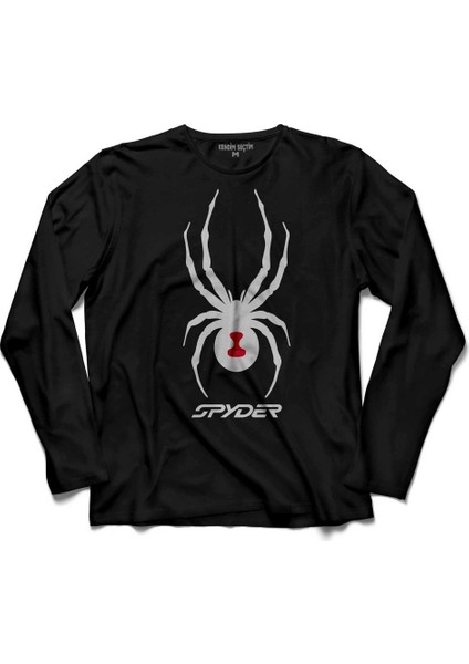 Can-Am Spyder Bombardier Roadster Örümcek 4 Uzun Kollu Tişört