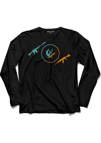 Csgo Kanas Keleş Kalaşnikof Counter Strike 3 Uzun Kollu Tişört
