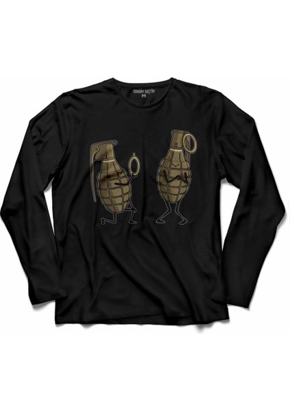 Dangerous Proposal El Bombasi Evlilik Teklifi 2 Uzun Kollu Tişört