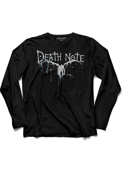 Death Note Oyun Ölüm Notu Uzun Kollu Tişört