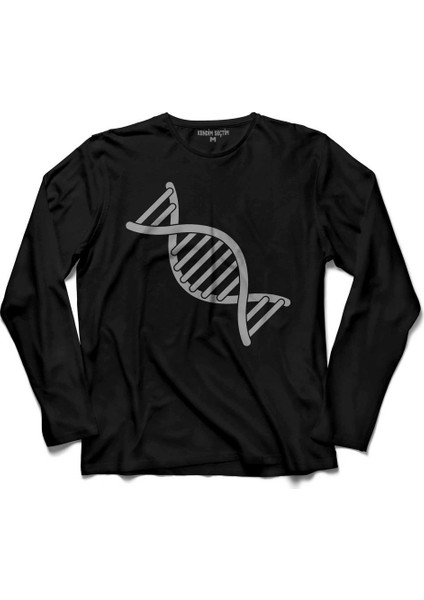 Dna Genetik Kod Hayat Ağaci Evrim Biyoloji Uzun Kollu Tişört
