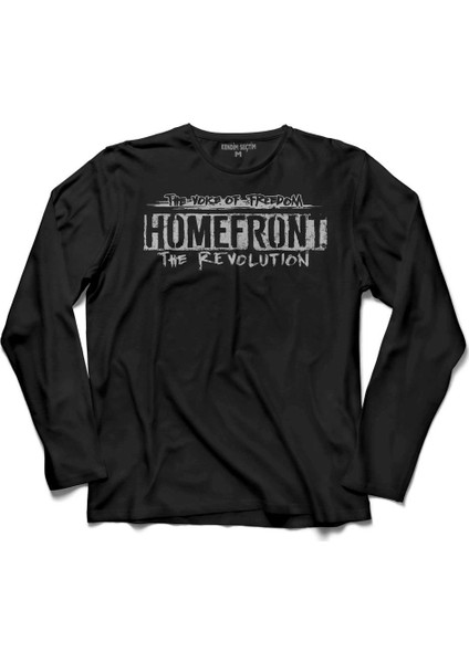 Homefront The Revolution American Rock Uzun Kollu Tişört