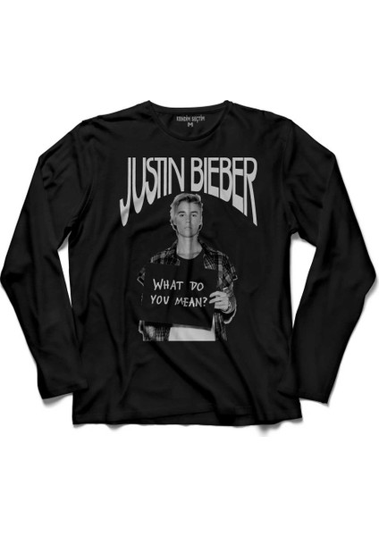 Justin Bieber 1994 What Do You Mean Uzun Kollu Tişört