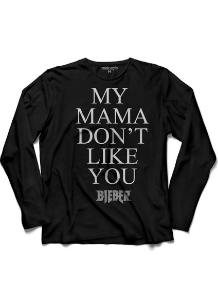 Justin Bieber Purpose Tour My Mama Dont Like Uzun Kollu Tişört