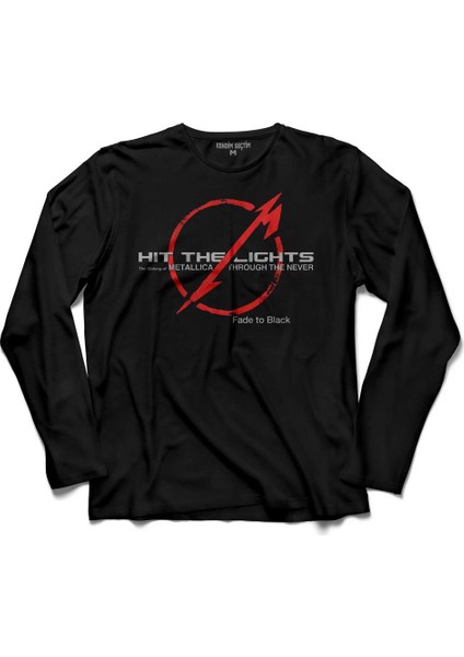 Metallica Fade To Black Trough The Never Uzun Kollu Tişört