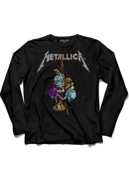 Metallica Seher Snake Blo Copia Uzun Kollu Tişört