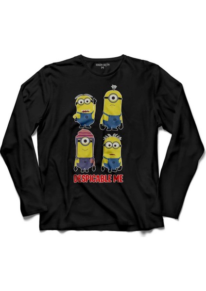 Minyonlar Minnions Despicable Me Uzun Kollu Tişört