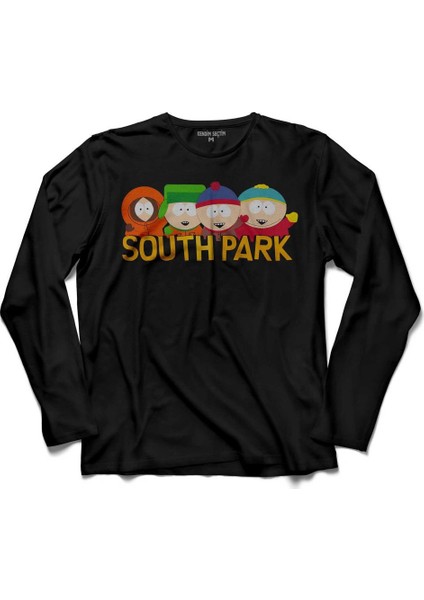 South Park Hall Monitor Eric Cartman 2 Uzun Kollu Tişört