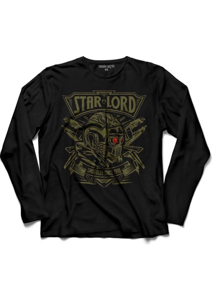 Star Lord Guardians Of The Galaxy 2 Uzun Kollu Tişört
