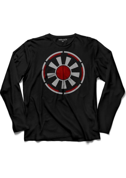 Star Wars Empire Logo Galactic Yildiz Savaşlari Uzun Kollu Tişört