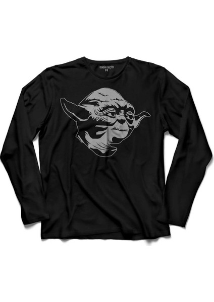 Star Wars Yoda Yildiz Savaşlari 2 Uzun Kollu Tişört