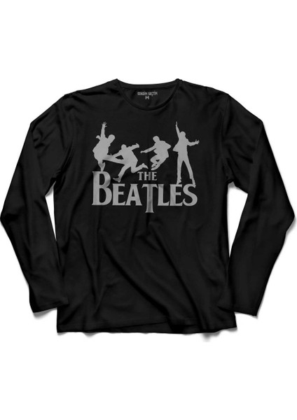 The Beatles Logo Abbey Road 1969 Uzun Kollu Tişört