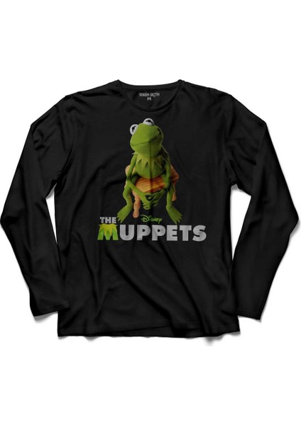 The Muppets Kaplumbağa Kermit Uzun Kollu Tişört