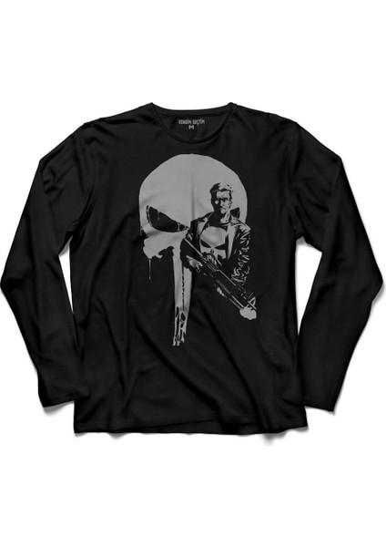 The Punisher Cezalandirici Uzun Kollu Tişört
