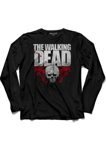 The Walking Dead Yürüyen Ölüler God Forgive Us Uzun Kollu Tişört