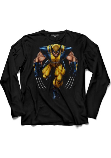 The Wolverine Marvel Uzun Kollu Tişört