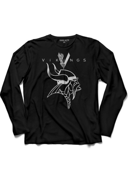 Vikings History Vikingler 2 Uzun Kollu Tişört
