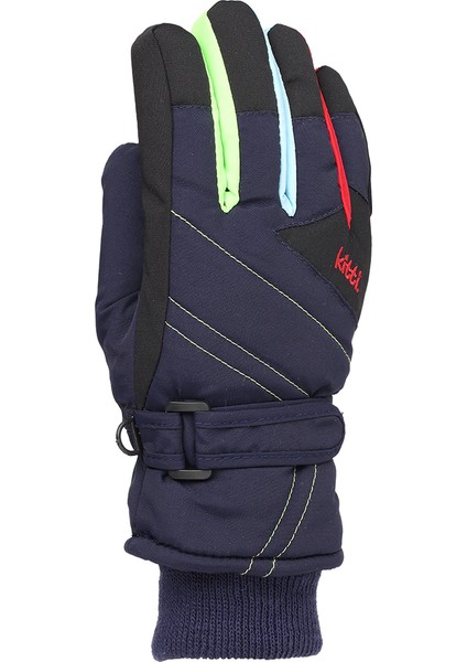 Çocuk Kar Eldiveni Lacivert