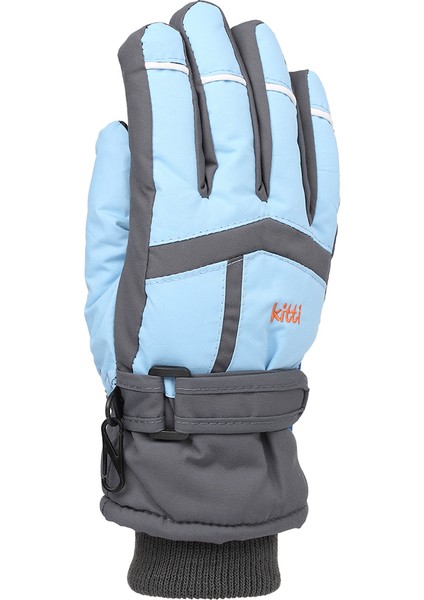 Çocuk Kar Eldiveni Turkuaz