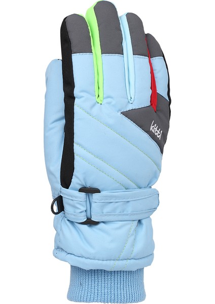 Çocuk Kar Eldiveni Turkuaz