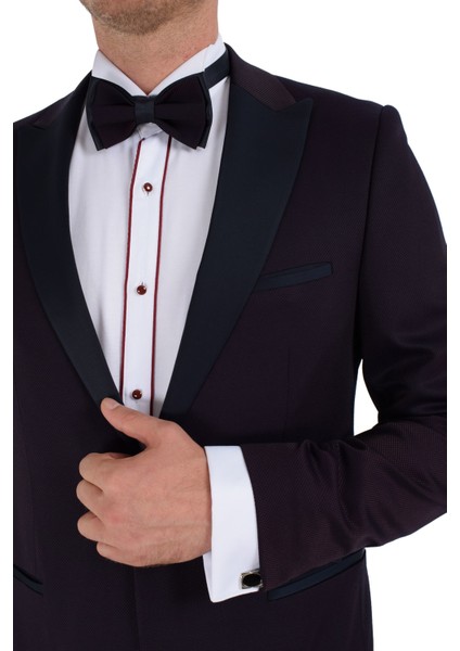 Broadway Slim Fit Yelkli Damatlık Takım Elbise Lacivert fırsatları