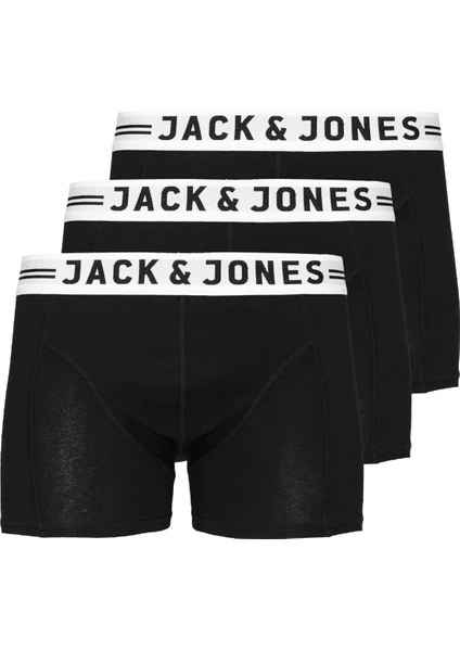 Jack & Jones Sense 3'lü Paket Erkek Boxer 12081832