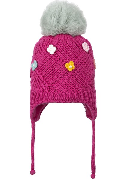 Kız Bebek Bere 0 - 18 Ay K9600 Pembe