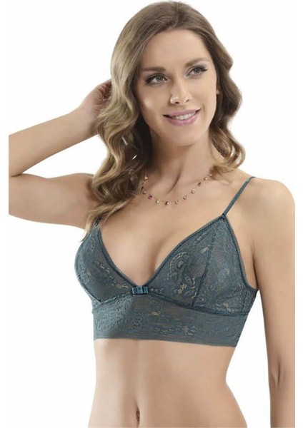 İnce Askılı Dantel Bralet Sütyen 3694