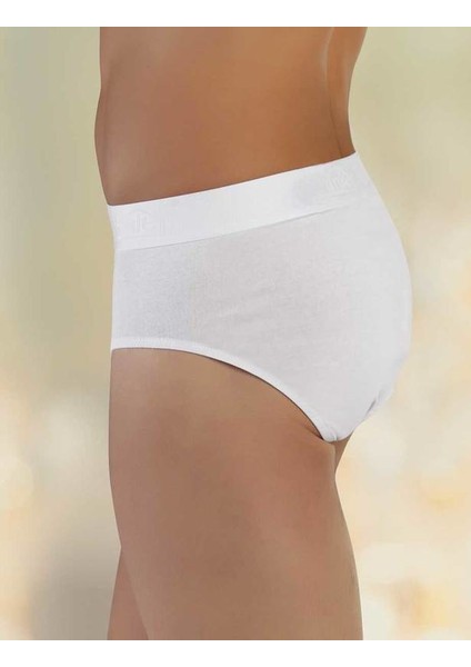 Beyaz Bel Lastiği Baskılı Süprem Erkek Slip ME063 fiyatları