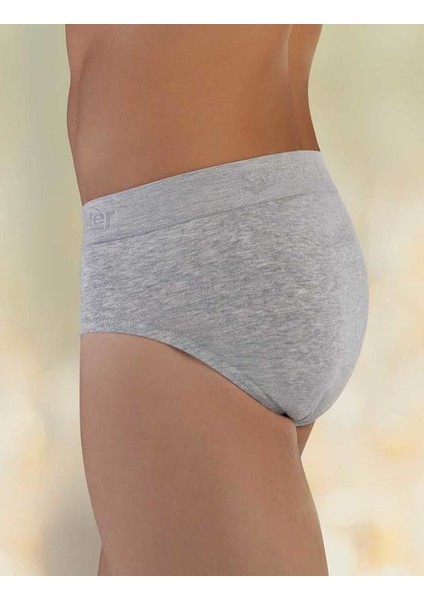 Gri Bel Lastiği Baskılı Süprem Erkek Slip ME063 fiyatları